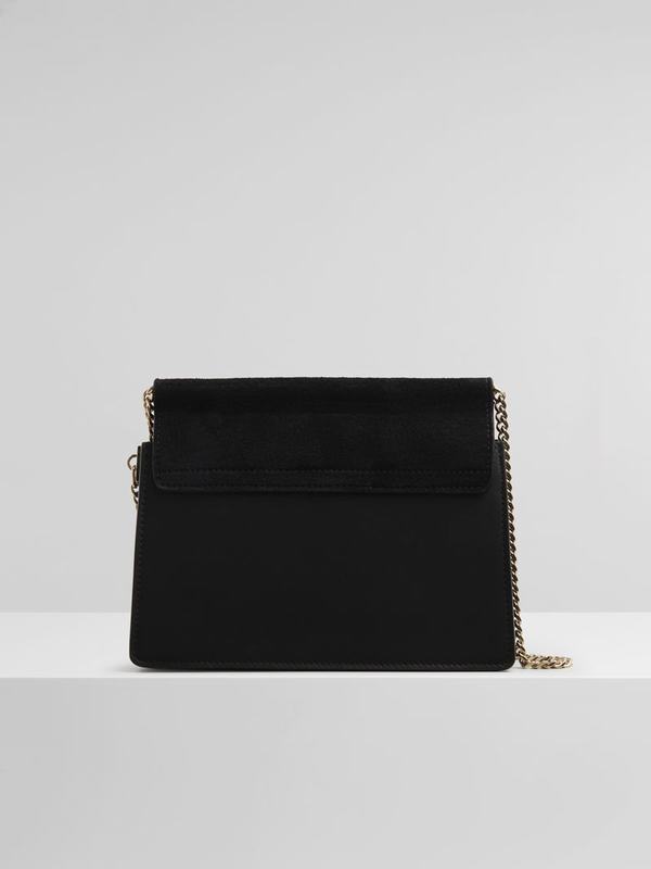 Mini Bolsos Mujer Chloé Faye Negras Nylon PYMK17263